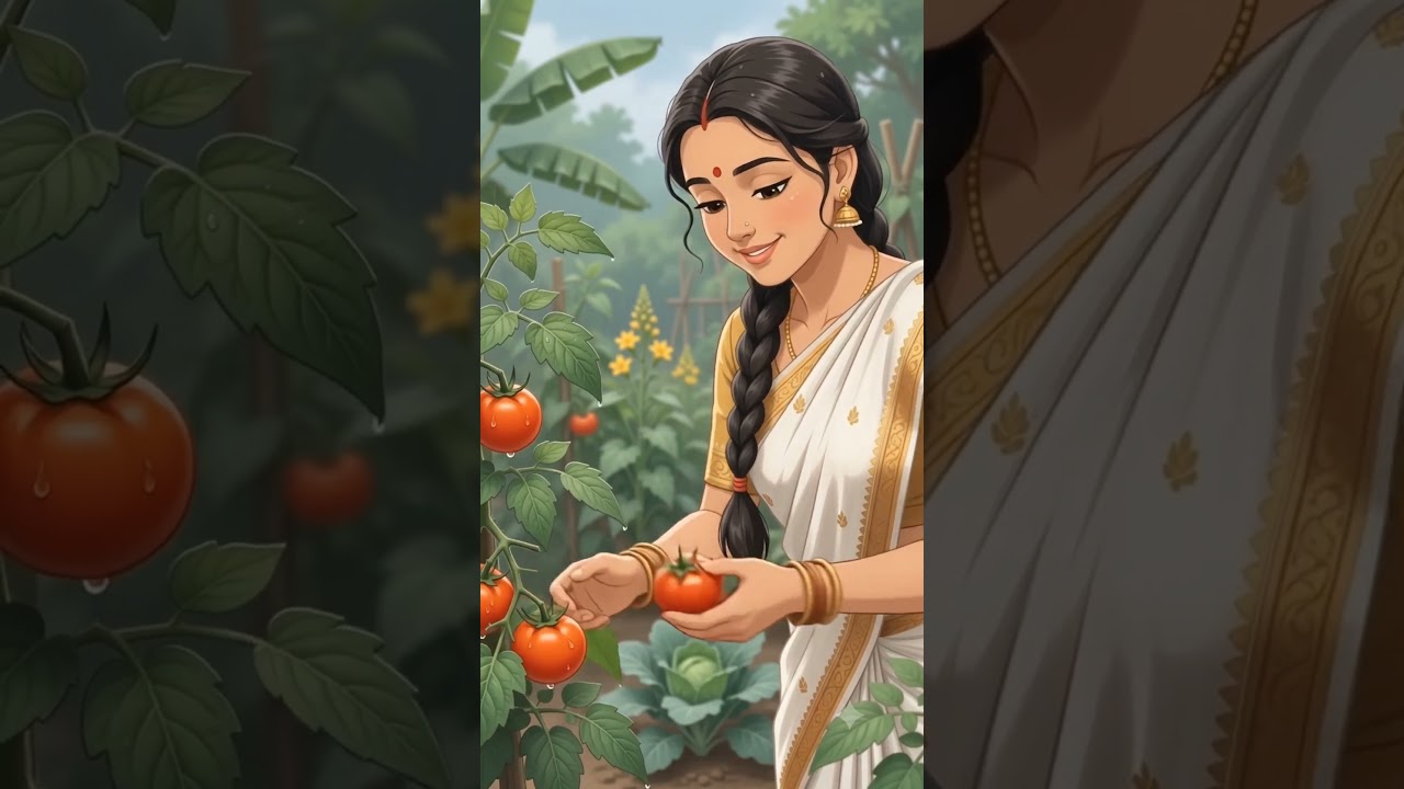 🔥 Making Delicious Aloo Paratha in the Village During Monsoon 🌧️🥔 #shorts