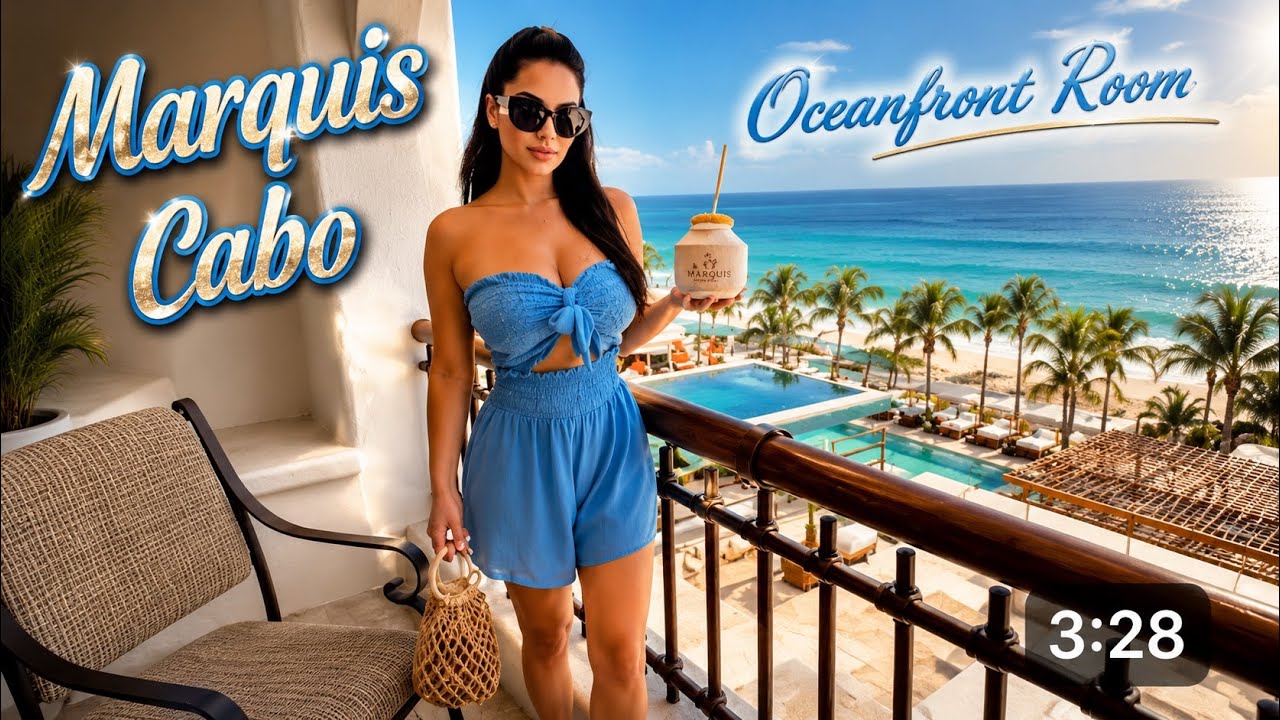 MARQUIS LOS CABOS JUNIOR SUITE OCEAN FRONT ROOM TOUR | CABO MEXICO ALL INCLUSIVE RESORT