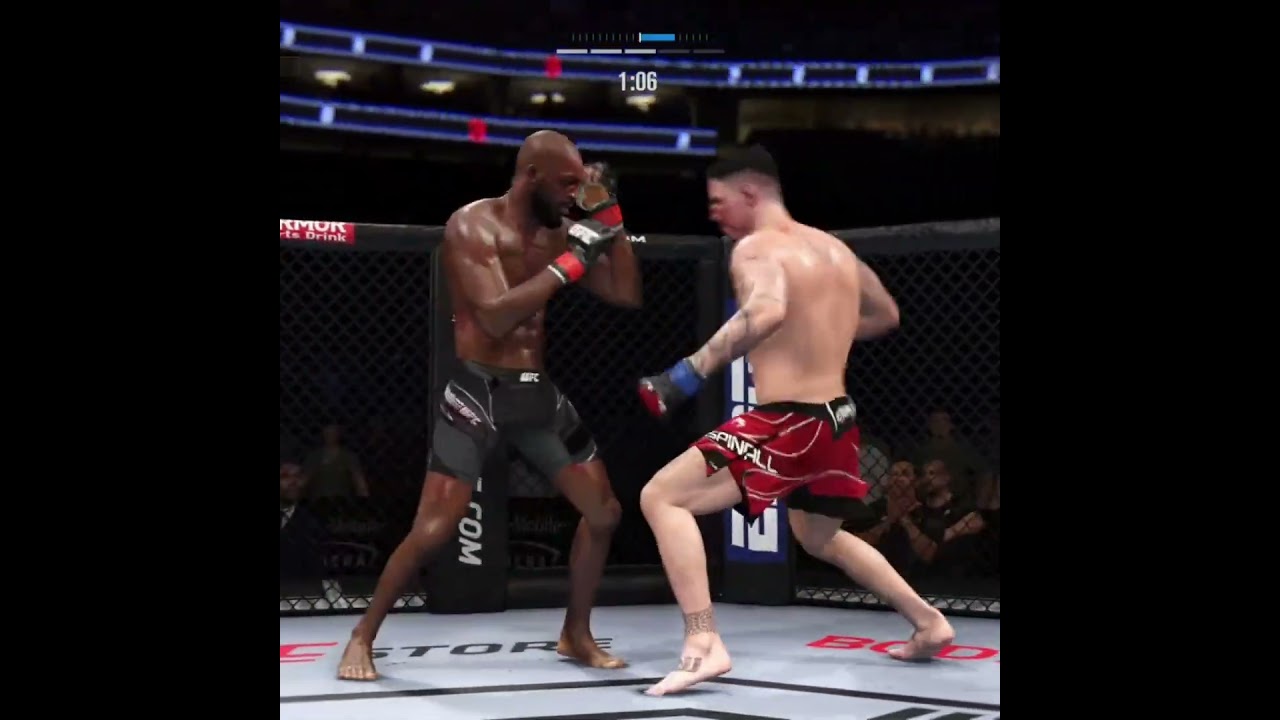 Tom Aspinall slept in Octagon #shorts #ufc
