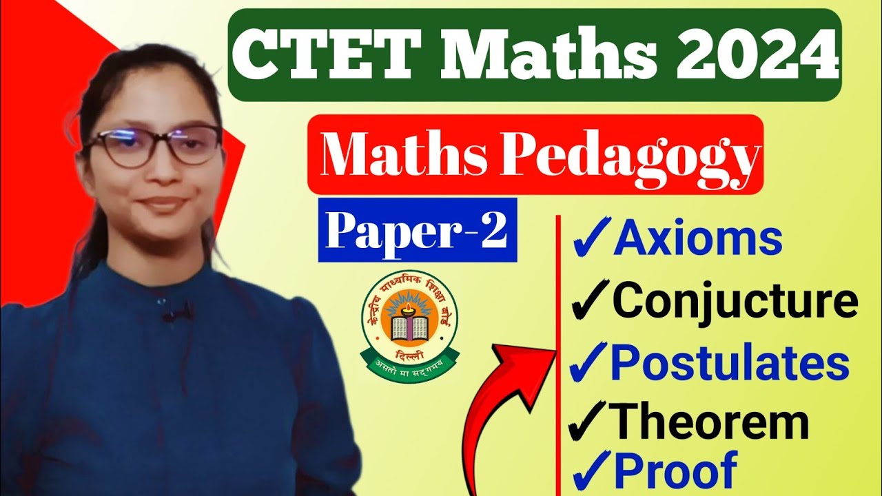 CTET Maths Paper 2 | CTET Maths Pedagogy | CTET Maths Preparation Paper 2 | Maths Pedagogy CTET 2024