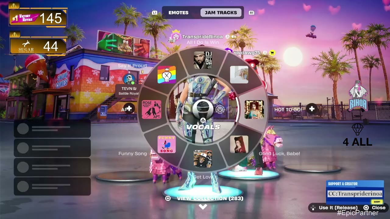 Crown Jam Jamming #Fortnite  #EpicPartner
