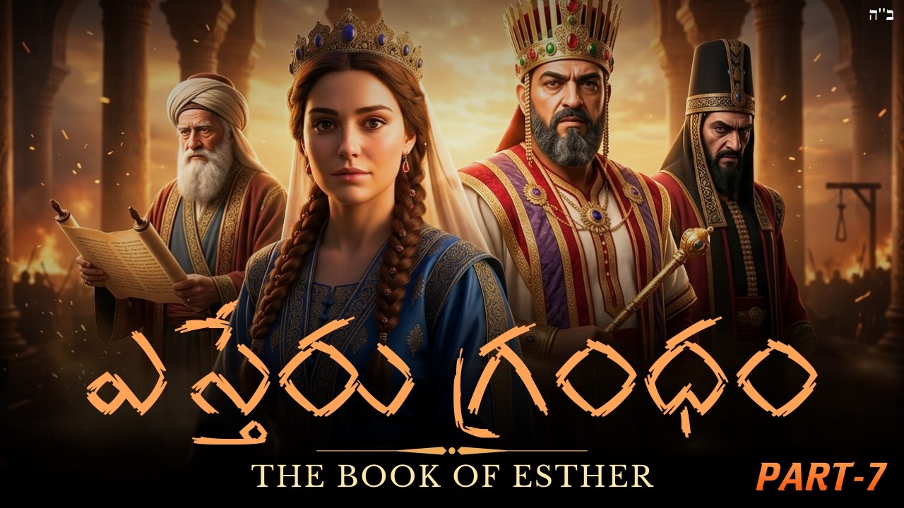 The Book of Esther || Part 7 || In-Depth History || OBADIAH || Telugu || #bethel_films