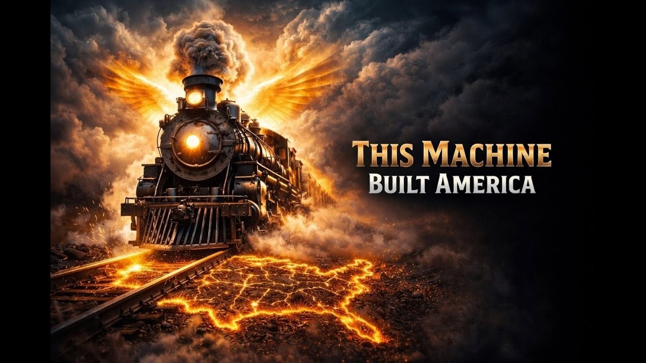 “The Iron Horse That Built America: How Railroads Forged a Superpower 🇺🇸” #USAHistory