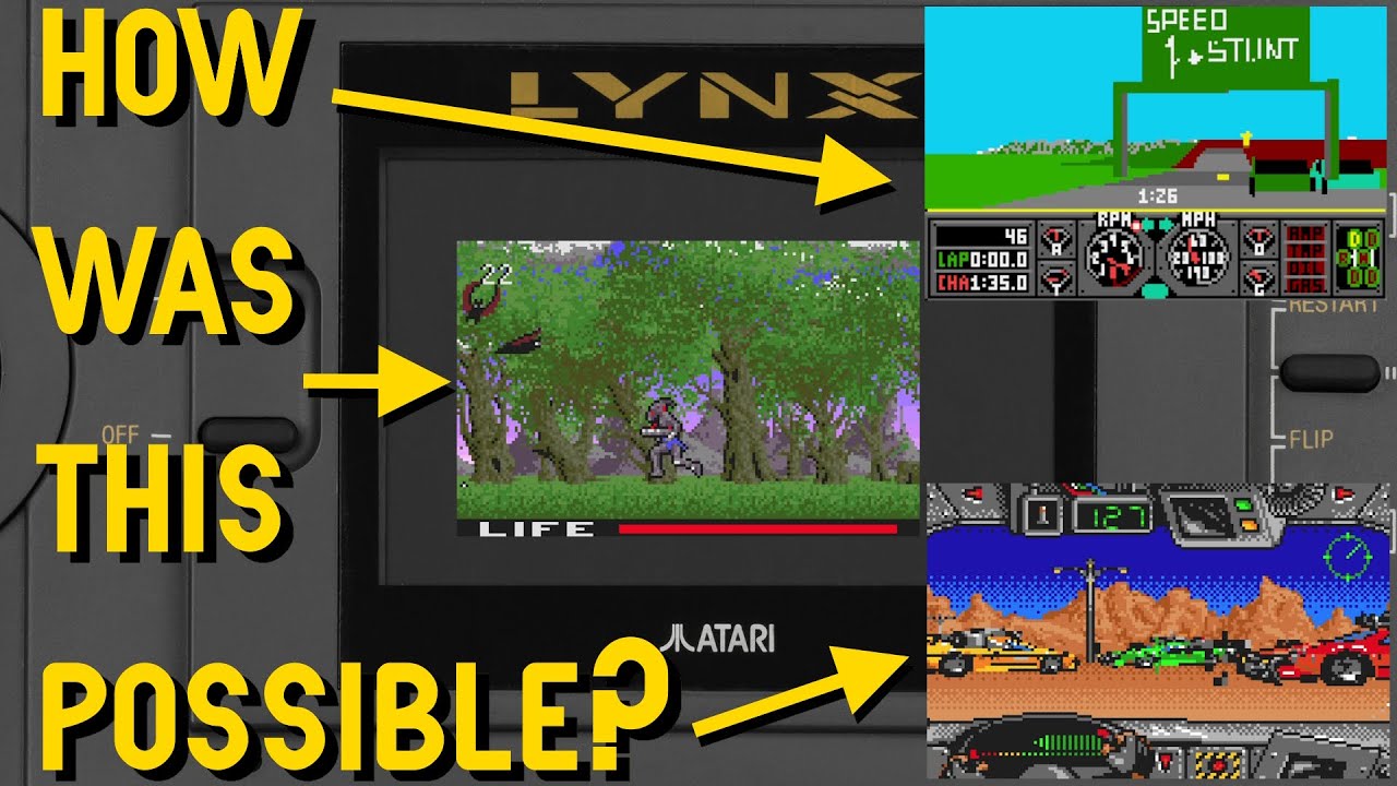 Unleashing the strengths of the Lynx - How Atari's handheld worked  | White_Pointer Gaming