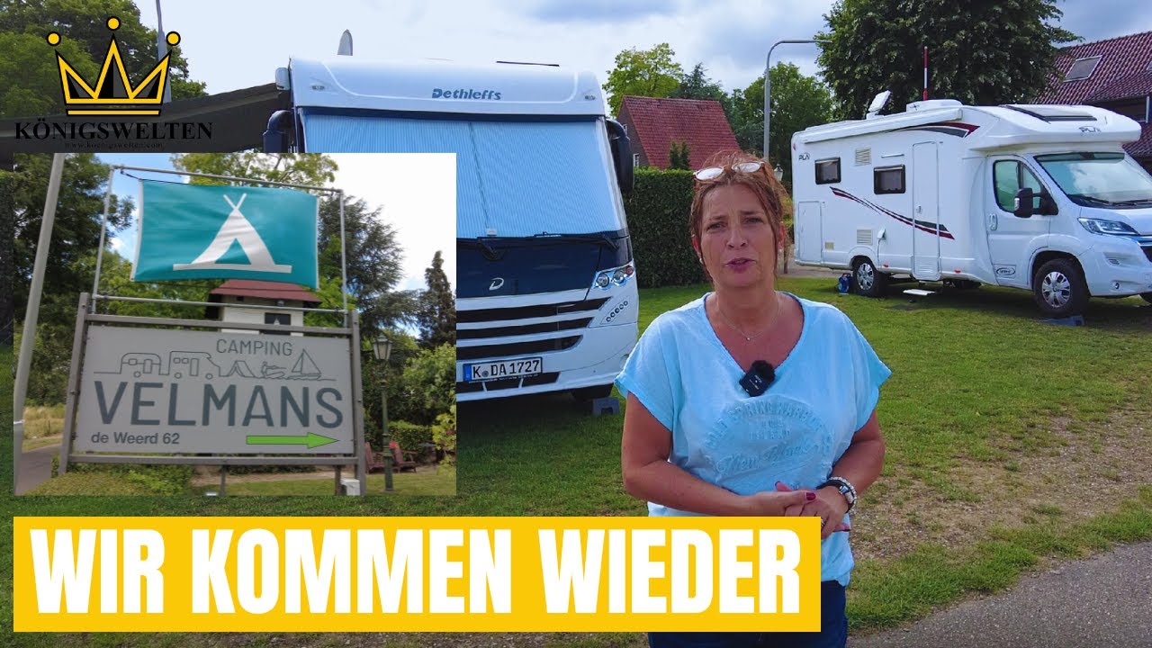 Campingplatz Vorstellung Velmans in Roermond mit dem Wohnmobil und vieles mehr 😀