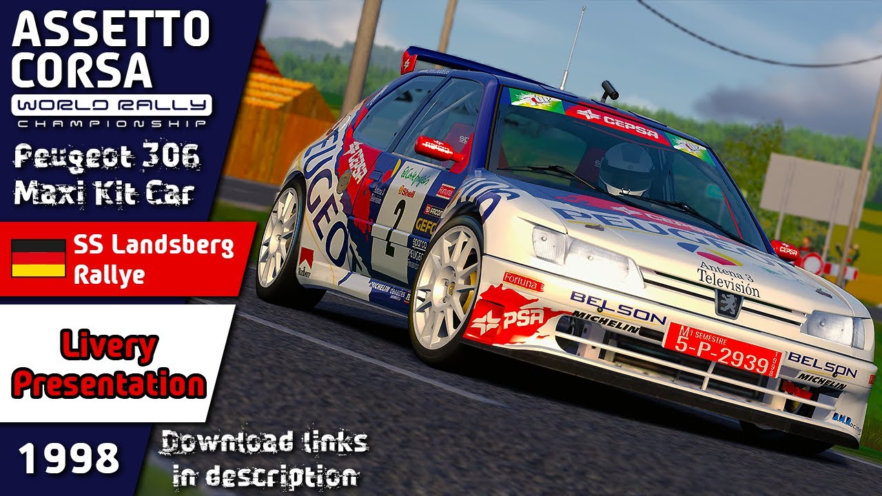 Assetto Corsa Rally | Peugeot 306 Maxi Kit Car Evo 2 | SS Landsberg Rally 1