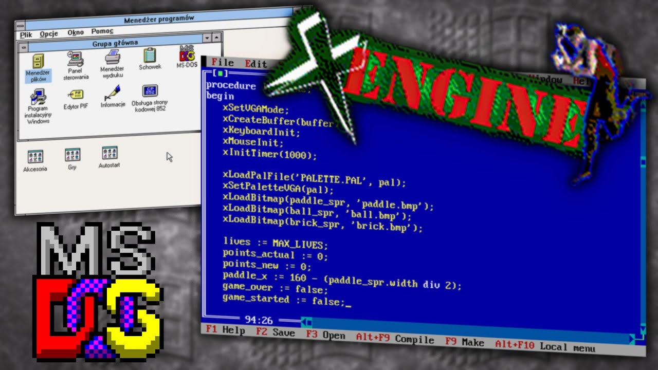 How to make an MS-DOS game in 2026 (ASMR Programming)