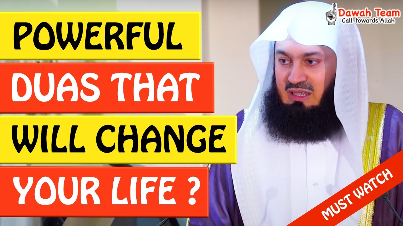 🚨POWERFUL DUAS THAT WILL CHANGE YOUR LIFE🤔 - MUFTI MENK