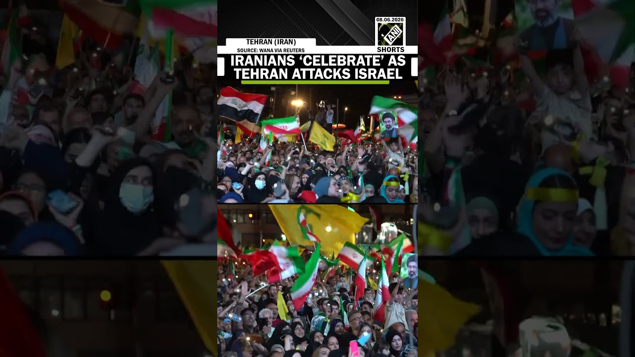 &ldquo;A very crushing response&hellip;&rdquo; Iranians &lsquo;celebrate&rsquo; as missiles target Israel after Lebanon strikes