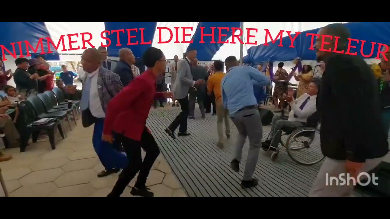 Nimmer stel U my teleur