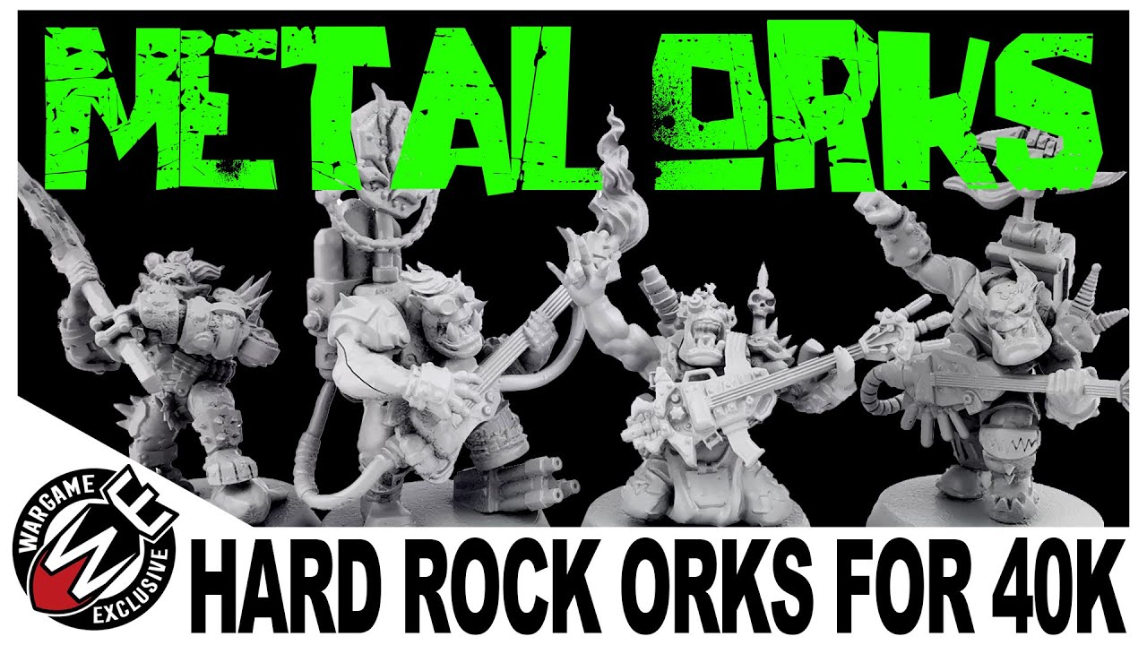 Wargame Exclusive Ork Rokkers - Ork DAKKA never sounded so good in Warhammer 40K!