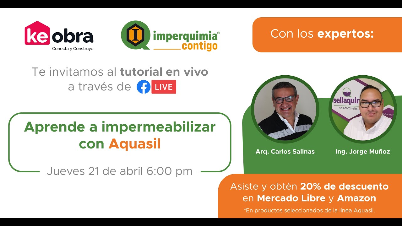 Aprende a impermeabilizar con #Aquasil de #Imperquimia | #HazloConKeObra
