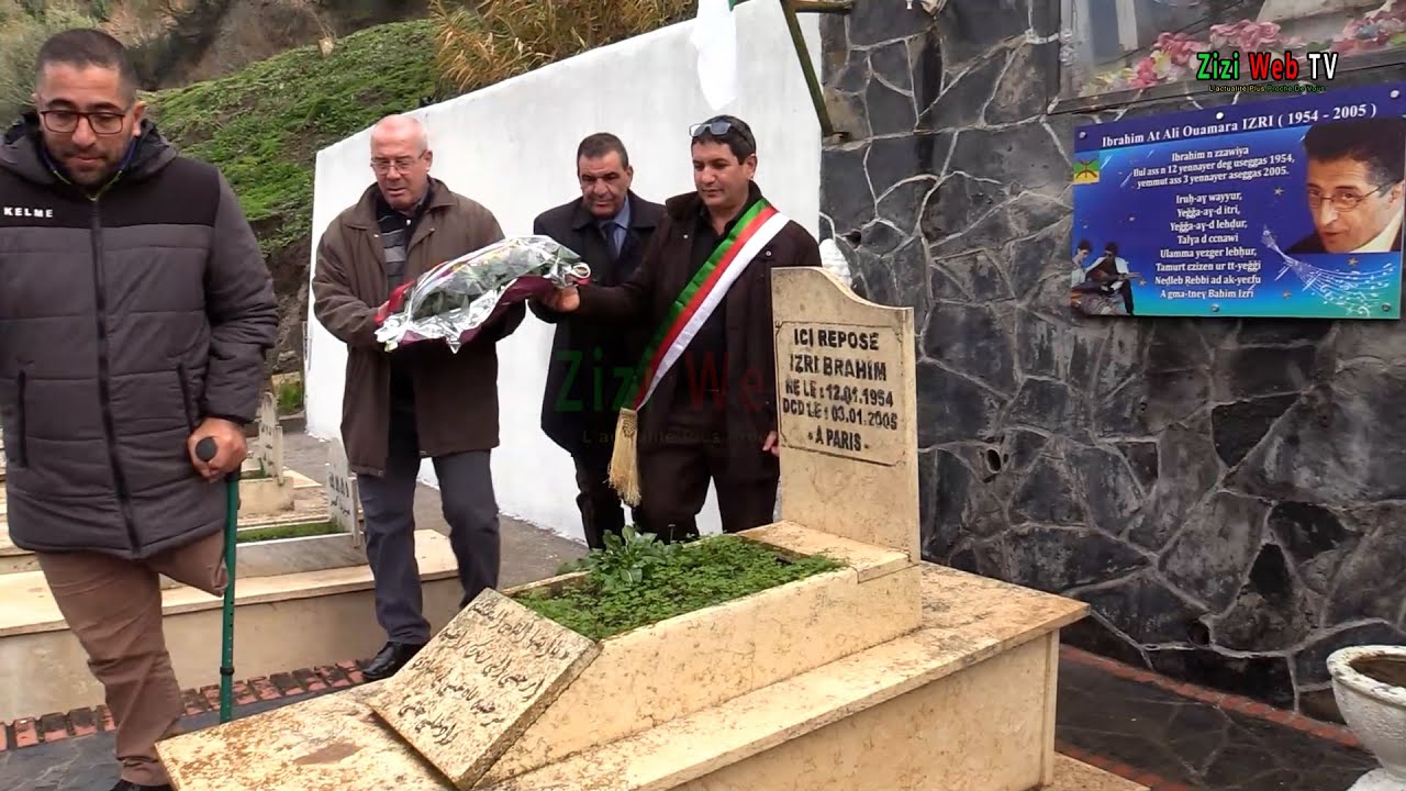 Hommage Rendu à Feu Brahim Izri à La Zaouia Chikh Velkacem à Ath Yenni à Tizi-Ouzou …