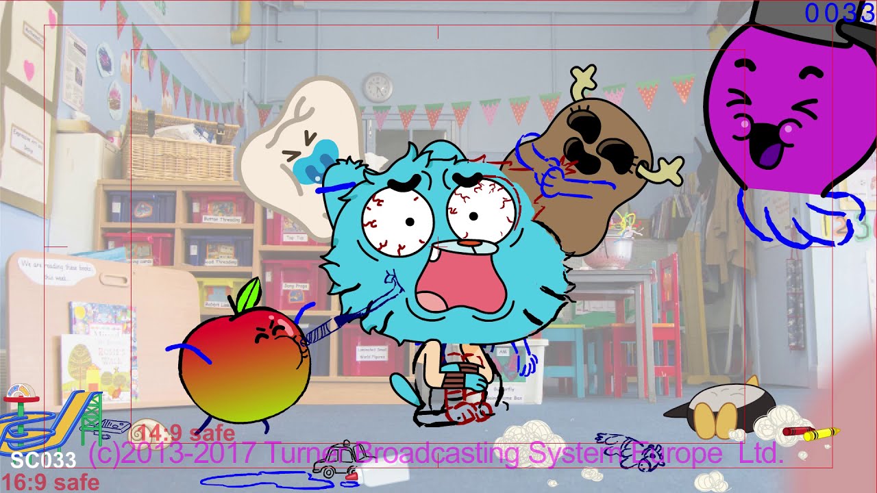 The Amazing World of Gumball – key rough animation reel