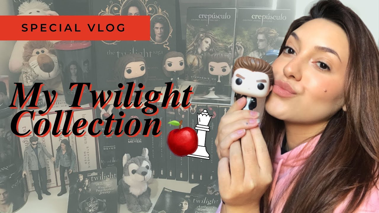 MINHA COLEÇÃO DA SAGA CREPÚSCULO - Vlog especial