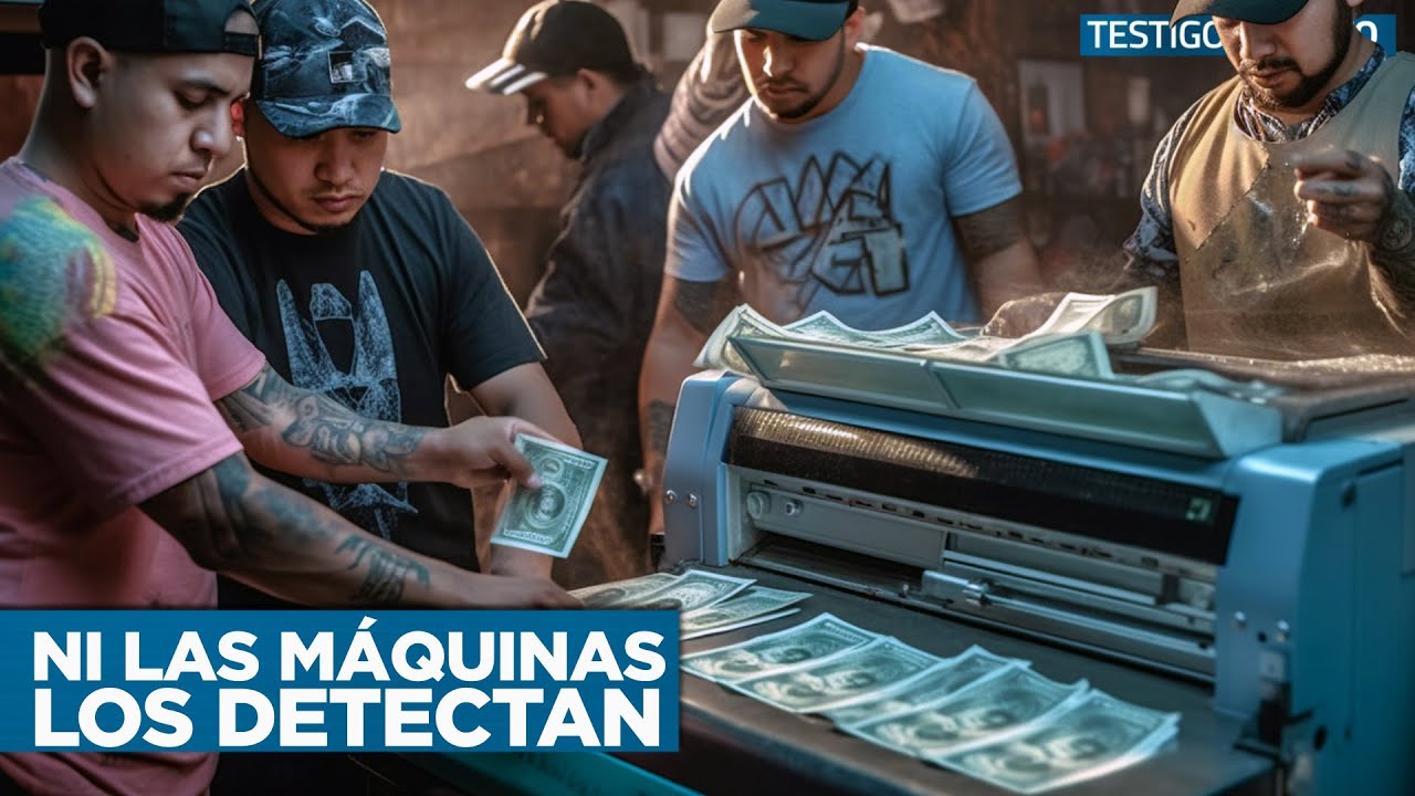 Así la banda “Los Químicos” convierte bolívares en dólares falsos que engañan a las máquinas