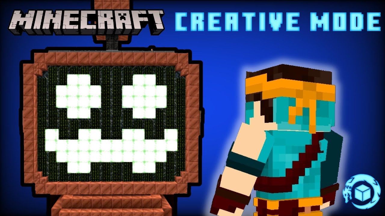 I built my own Grumbot from Hermitcraft (Minecraft Bedrock)