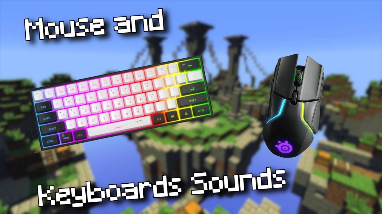 (20 minutes) Keyboard & Mouse Sounds V3 | SkyWars (ASMR)