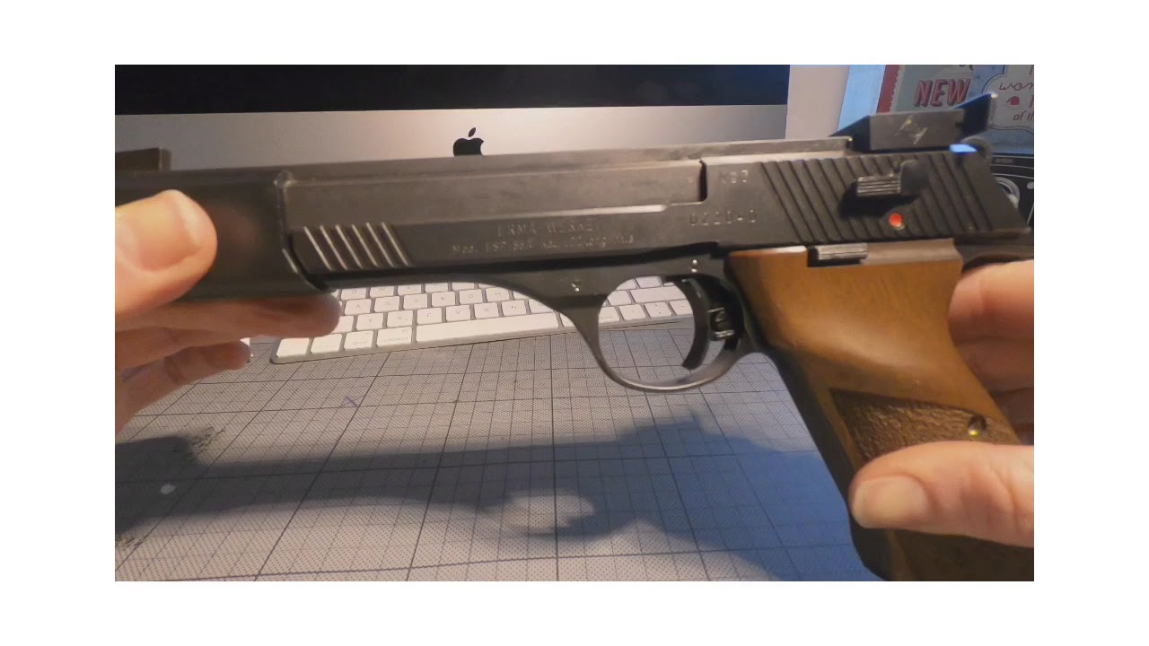 Erma ESP 85A Sportpistole .22lfb zerlegen