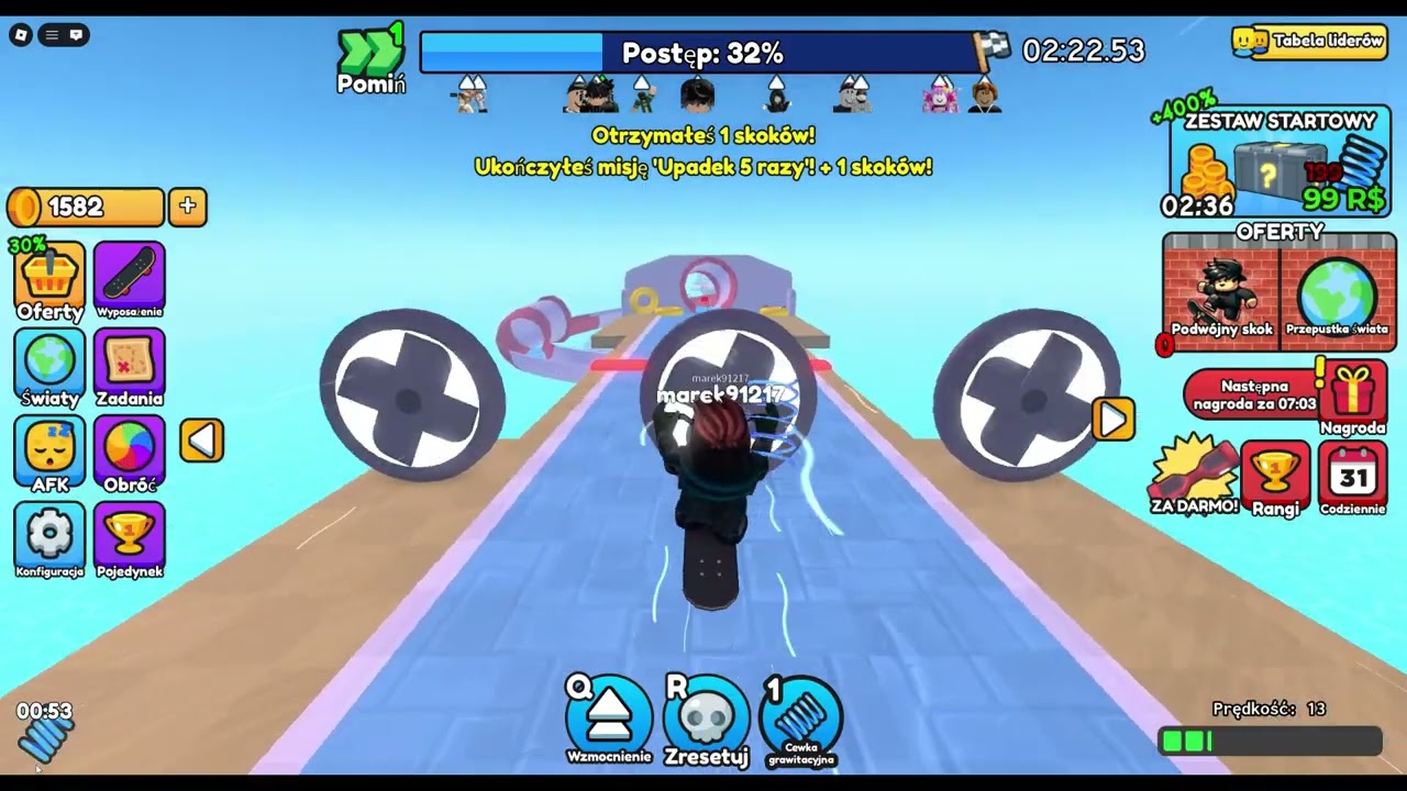 roblox obby deskorolka