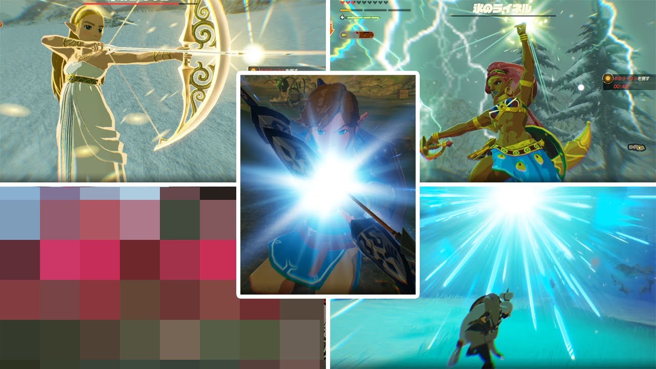 ゼルダ無双厄災の黙示録【Switch】 全キャラウィークポイントスマッシュ(隠しキャラ含む)まとめ ニンテンドースイッチ