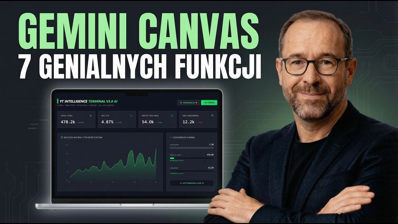 7 POTĘŻNYCH Zastosowań Gemini Canvas, Które Trzeba Znać W 2026 roku.