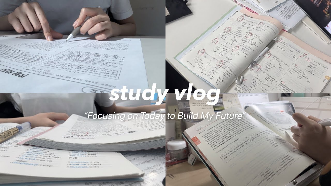 갓생 살고 싶은 예비 고2 겨울 방학 브이로그 / study vlog / 공부자극 / 09년생 브이로그 