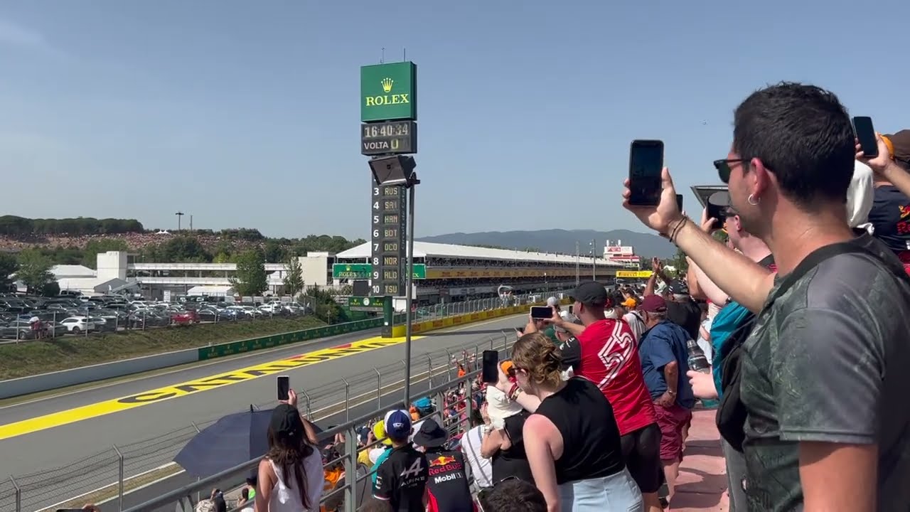 F1 Spanish Grand Prix (Barcelona) 2022 - Views from tribune J, zone 6! (Qualifying, F2 & Race)