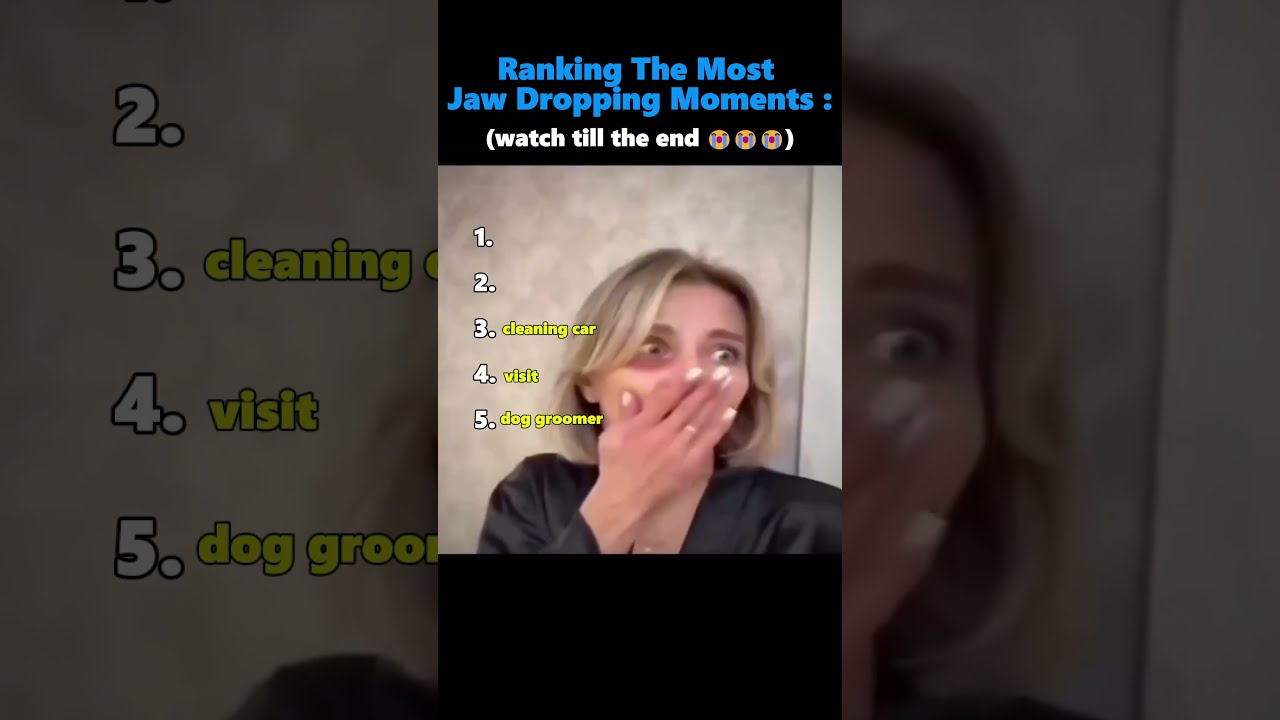 Ranking The Most Jaw Dropping Moments Ever 😭😭😭