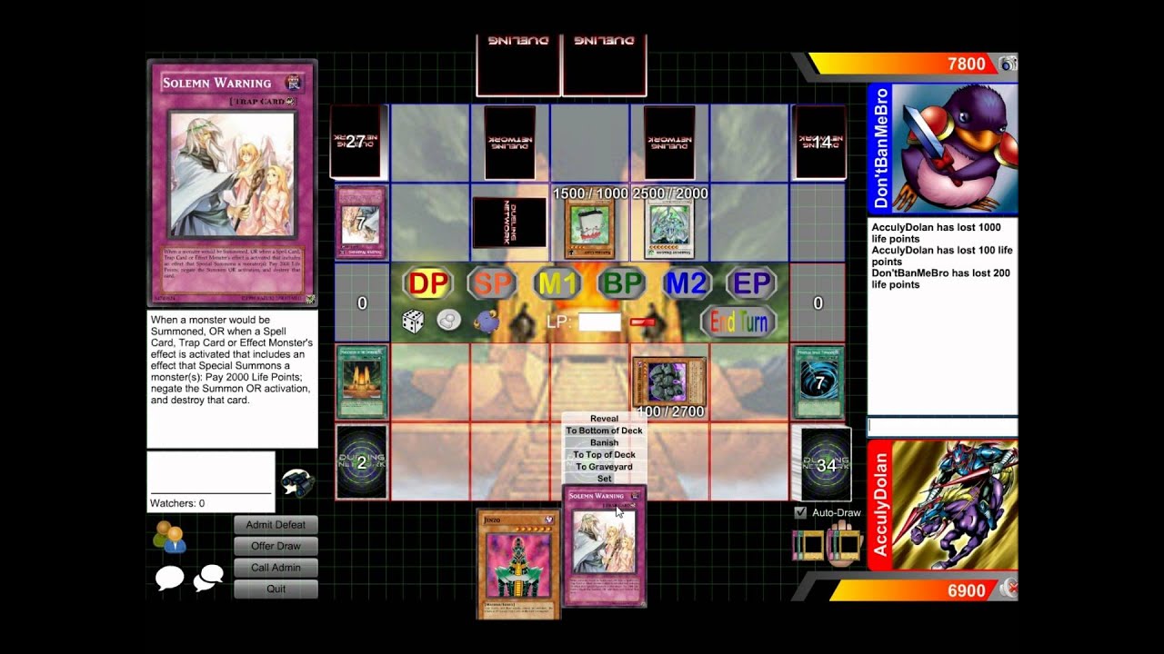 DuelNetwork Match Politicalcoffee vs GameWorldLeader Part 2