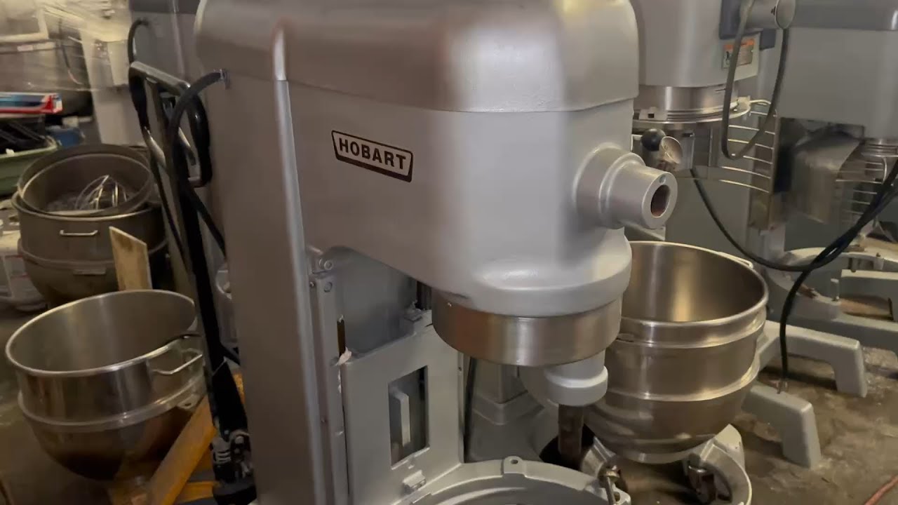 4 Hobart Mixers Gets Tested With Real Dough!!!