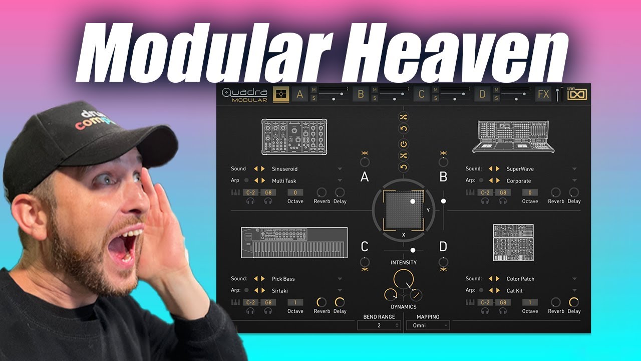 NEW Quadra Modular by UVI - A whole heap of synths in one box!