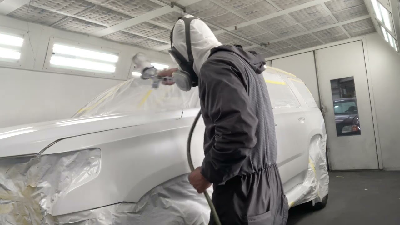 Como pintar un auto completo perlado o tricapa paso a paso.