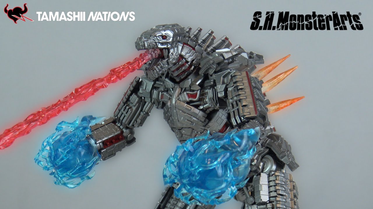 Обзор фигурки S.H. Monsterarts «Мехагодзилла: Финальная битва»! (Годзилла против Конга)