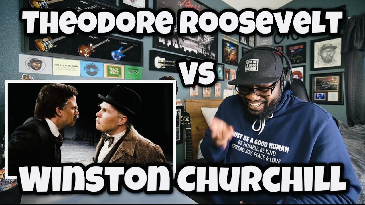 Theodore Roosevelt vs Winston Churchill - Epic Rap Battles Of History | REACTION