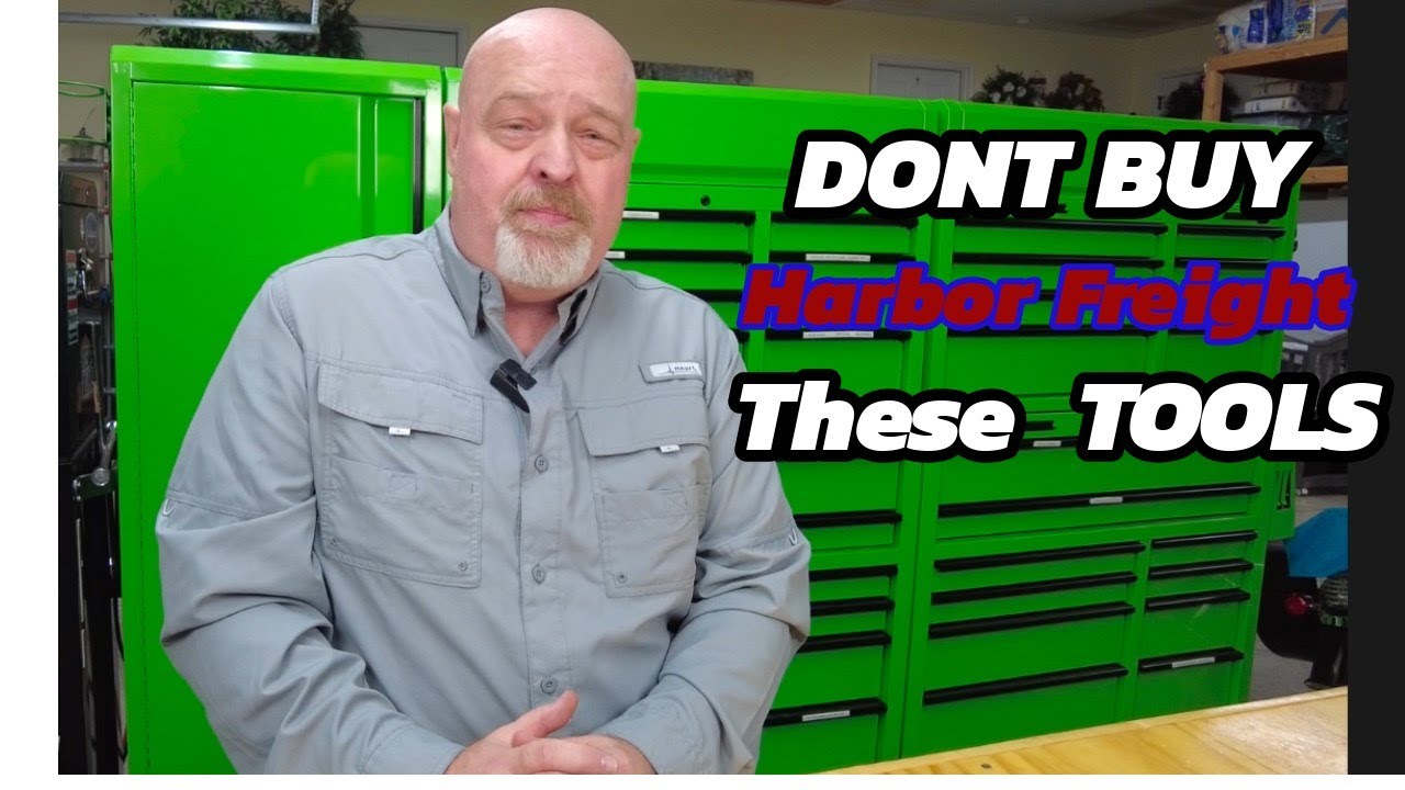 Don't buy these Harbor Freight Tools