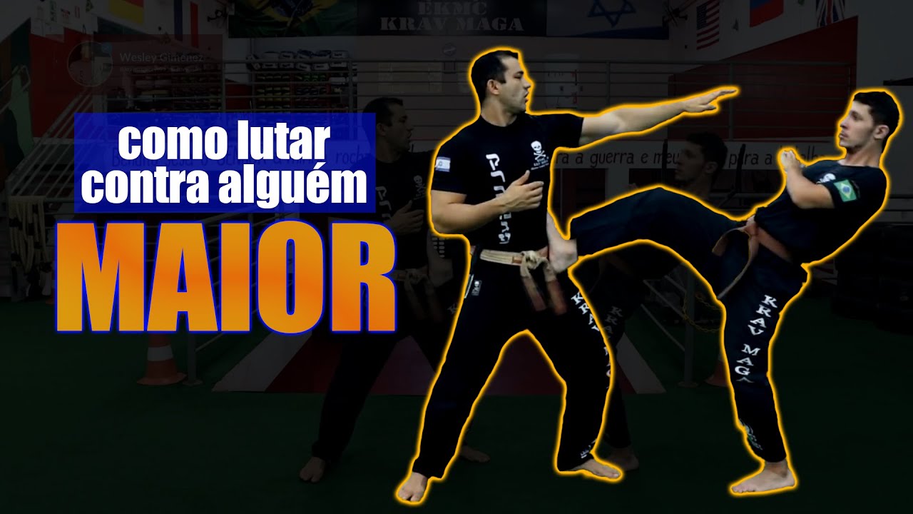 Como Lutar com uma pessoa MAIOR E MAIS FORTE | Cortes