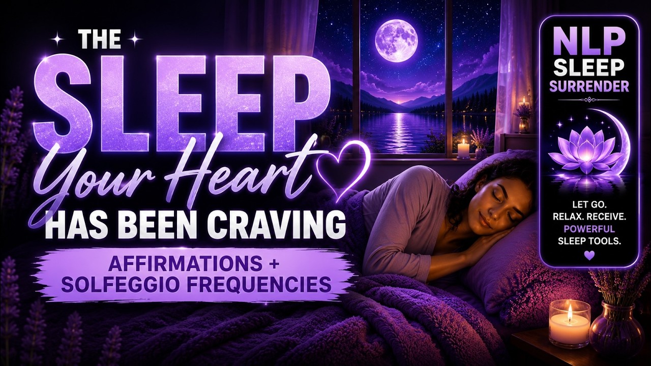 🌙  Soothe Your Heart With Stillness: Sleep Affirmations for Deep Relief