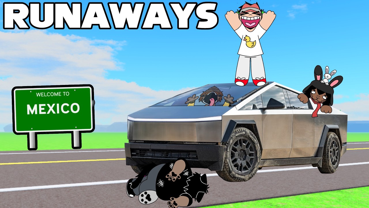 CAN WE MAKE IT TO MEXICO? | Roblox Runaways