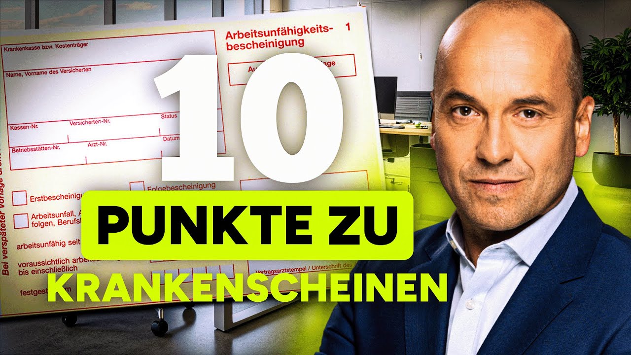 SO zerstörst du einen Krankenschein – Tipps für Arbeitgeber!