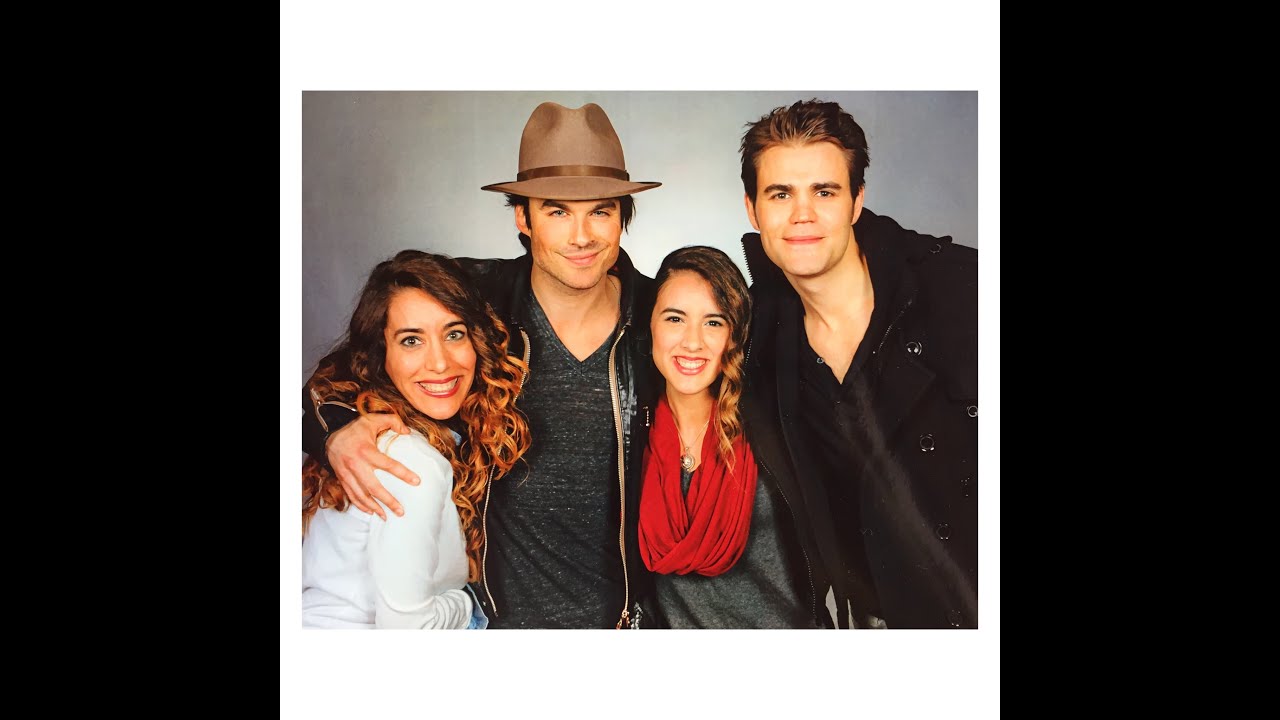 I met Ian Somerhalder and Paul Wesley!!!!