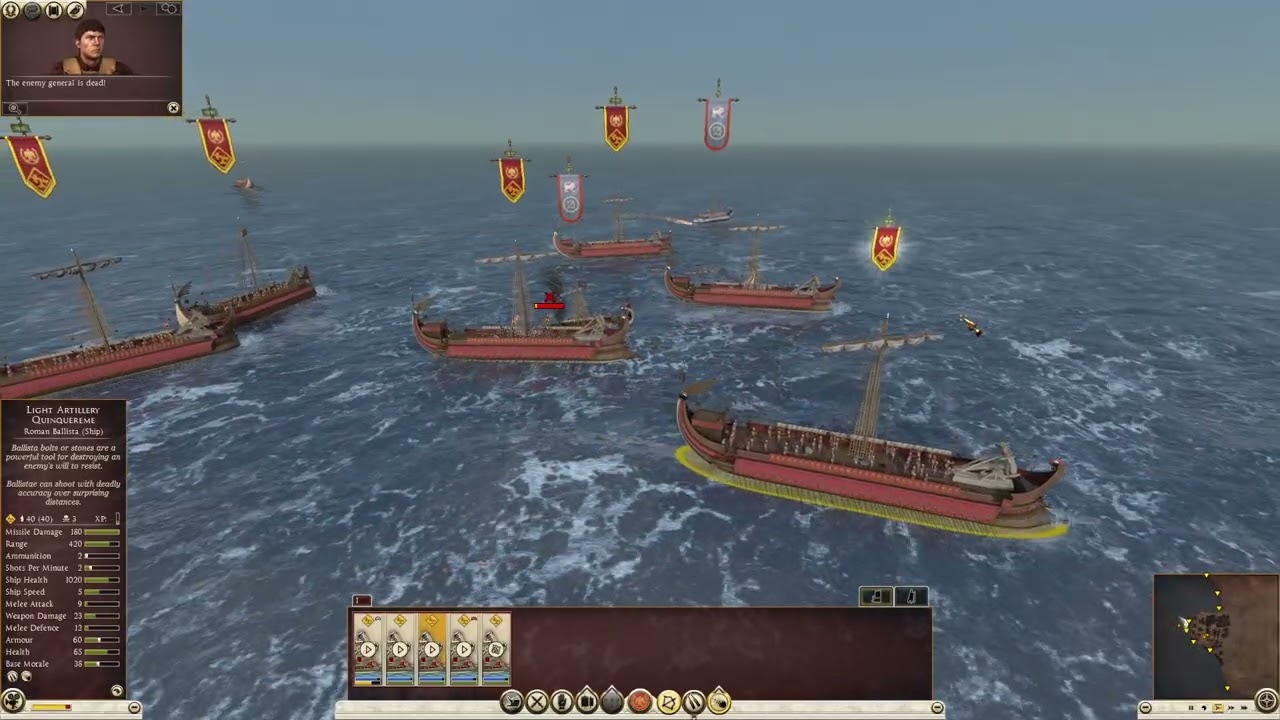 Rome II Total War - Episode 8 The defence of the port in Neapolis