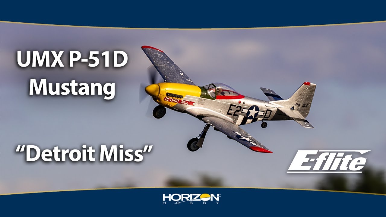 E-flite UMX P-51D Mustang 