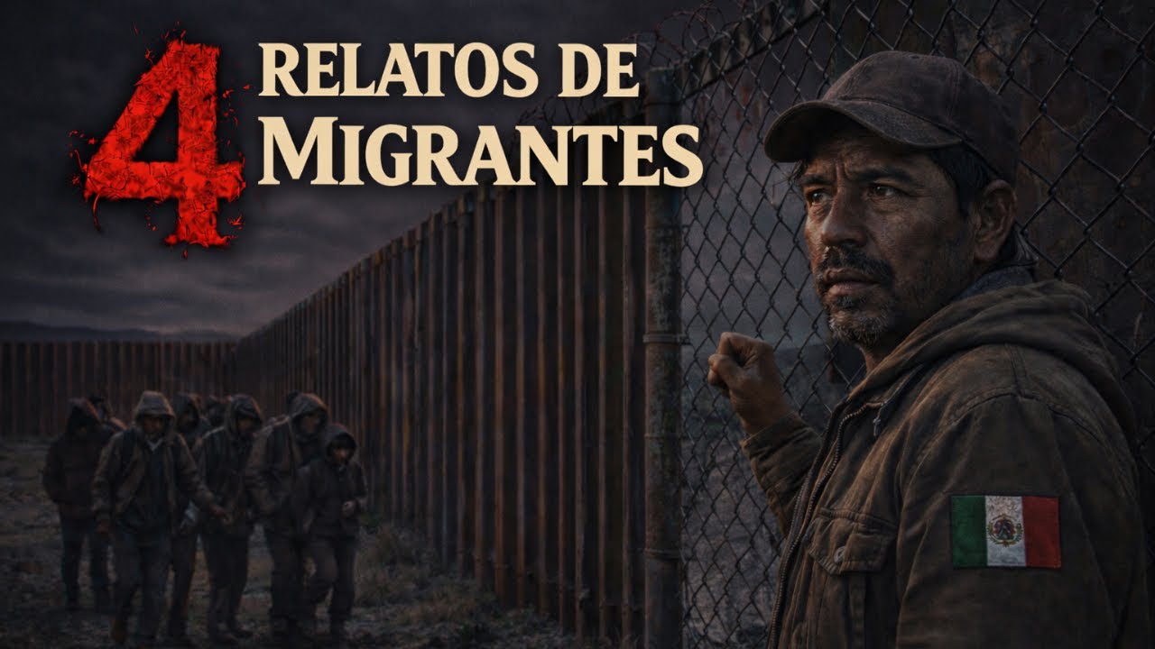 4 Historias De TERROR De MIGRANTES MEXICANOS Vol.4 | Relatos Reales