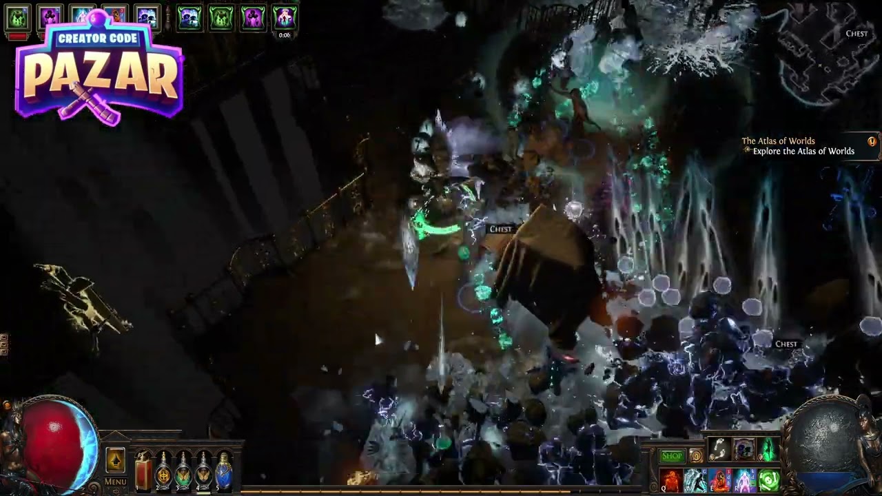 Relics Chamber Map Full Playthrough (POE TUTORIAL)