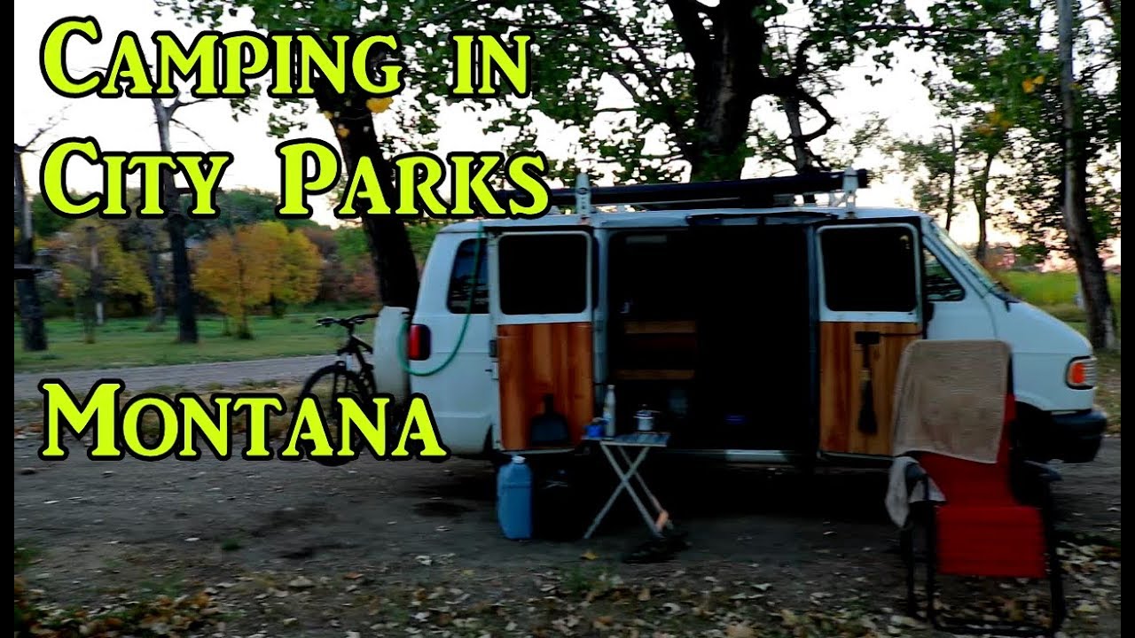 Free Camping in Montana City Parks - VanLife On the Road