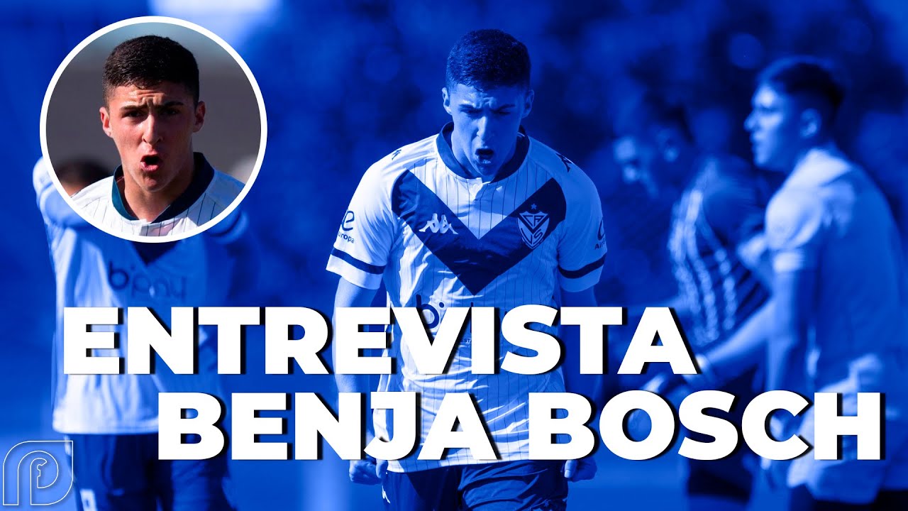 #InferioresEnPF | Entrevista Benjam&iacute;n Bosch | Reserva de #V&eacute;lez