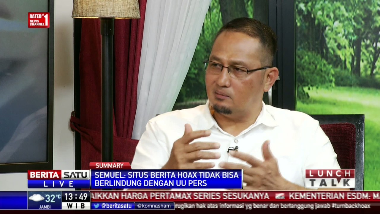 Lunch Talk: Tutup Situs Berita Hoax #3