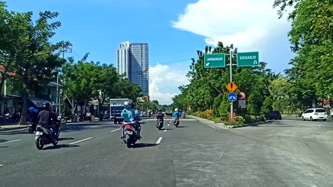 SURABAYA - jalan Ahmad Yani ke Jemursari