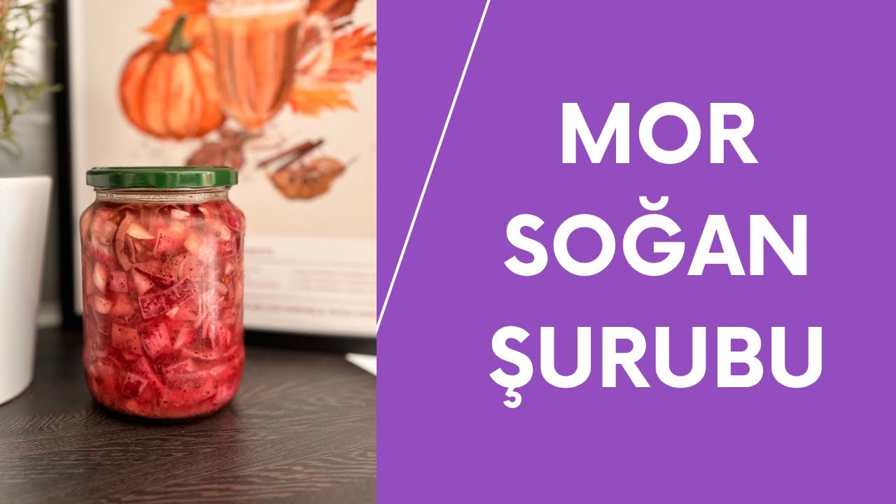 Mor Soğan Şurubu👉Bağışıklık Güçlendirici Tarif